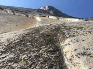 I touched El Capitan on my first day in the park