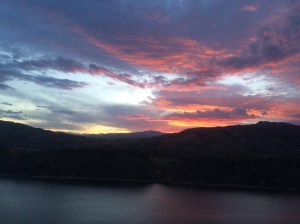 Horsetooth Reservoir Sunset