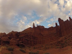 Ancient Art from the base jumpers landing area