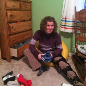 Picture credits to my 3 year old nephew.