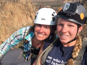 Alicia and I on Where ever you may roam