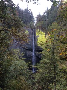 Columbia River Gorge Waterfall